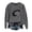 A1 Dark Gray, variant on Football Mom Sweatshirts for Women Game Day Long Sleeve Crew Neck Sports Mom Must Have Football Print Sports Weekend Hiking Loose Fit Pullover Sweaters Gift Sunday Funday Sweatshirt Dark Gray