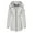 Gray, variant on Women's Winter Down Coat Loose Fit Zip Up Quilted Jacket Hooded Long Sleeve Padded Outwears with Hood