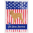 thumbnail image 1 of "Treasures BB3340CHF Canvas House Size USA Patriotic Brussels Griffon Flag, Multicolor, large" Caroline's Treasures BB3340CHF, 1 of 1