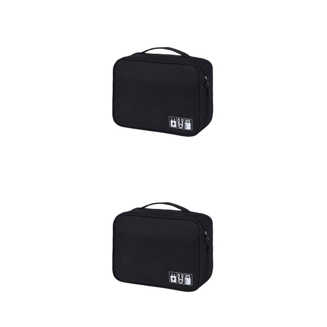 Advancent Cable Organizer Bag Holder Universal Memory Containers Holder Electronics Organization Card Accessories Charger Type1 NO1