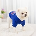thumbnail image 4 of Blue 1-Pack Dog Hooded Sweatshirt Plus Fleece With Leash Hole, Mommy's Boy Design For Mother And Son Pet Owners, Warm Winter Clothes For Small Medium Large Dogs, 4 of 5