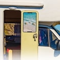 thumbnail image 2 of Psesaysky RV Door Window Shade Easy to Install Privacy Protection RV Window Cover Ocean Beach Starfish Sun Blackout for Camper Trailer (17.3x26 inch), 2 of 7
