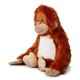 thumbnail image 3 of Mumbles - Juguete de Peluche con Cremallera Diseño Orangután (Naranja, Blanco), 3 of 3