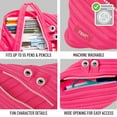 thumbnail image 4 of ZIPIT Monster Pencil Cases for Kids with Pink Color, 4 of 8