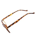 thumbnail image 5 of grinderPUNCH Oval Round Readers Lightweight Eyeglasses for Mens and Womens Reading Glasses +5.00, Tortoise, 5 of 8