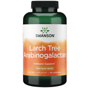 Swanson Larch Tree Arabinogalactan 500 mg 90 Capsules
