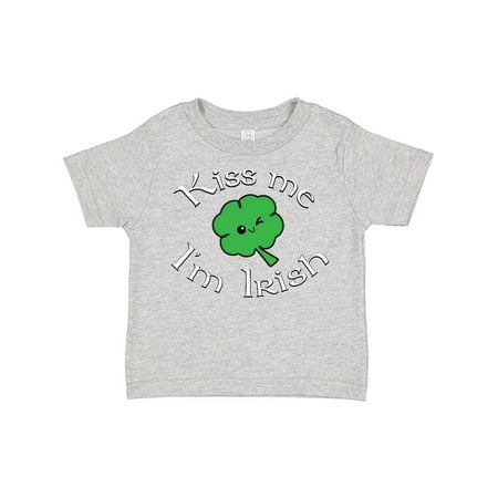 

Inktastic Kiss Me I m Irish Gift Toddler Boy or Toddler Girl T-Shirt