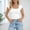 White, variant on Women's T Shirts Short Sleeves Square Neck Basic Tees Slim Fit Womens Summer Clothes Work Tops for Women