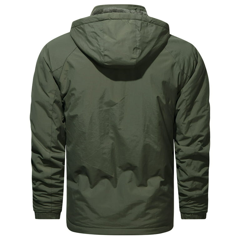 Anuyalue 2023 Coat Clearance Hooded Softshell Jacket for Mens Lightweight Windbreaker Rain Jacket Raincoat Hiking Fishing Activewear Tactical Jacket