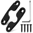 thumbnail image 1 of Miangastore 1 Ensemble Kit de Réparation de Pare-Soleil Support de Pare-Soleil en Alliage d'Aluminium Accessoire de Pare-Soleil Compatible avec Jeep Wrangler, 1 of 7