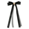 thumbnail image 1 of Pajarita negra preatada, elegante broche para el cuello, lazo, accesorio para ropa (05), 1 of 7