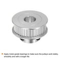 thumbnail image 4 of 2pcs 2GT Timing Pulley 40T 8mm Bore 27mm Dia. Aluminum Timing Belt with 2mm Hex Wrench for 6mm Width Belt, 4 of 6