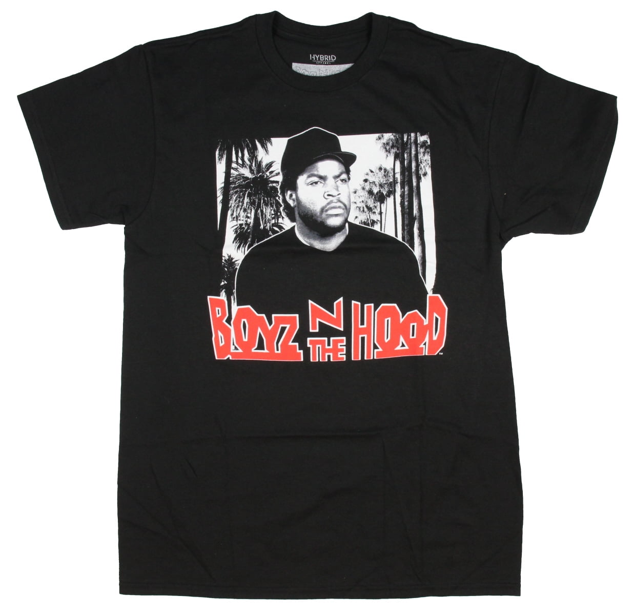 Boyz N The Hood - Boyz N The Hood Men's Ice Cube Palm Trees Photo T ...