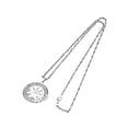 thumbnail image 1 of Minnieouse Collar de círculo rúnico colgante cadena de verificación artículo de moda multifuncional joyería plegable decoración cumpleaños regalo de Ropa, zapatos y accesorios Miscelánea Minnieouse AP016336-00, 1 of 6