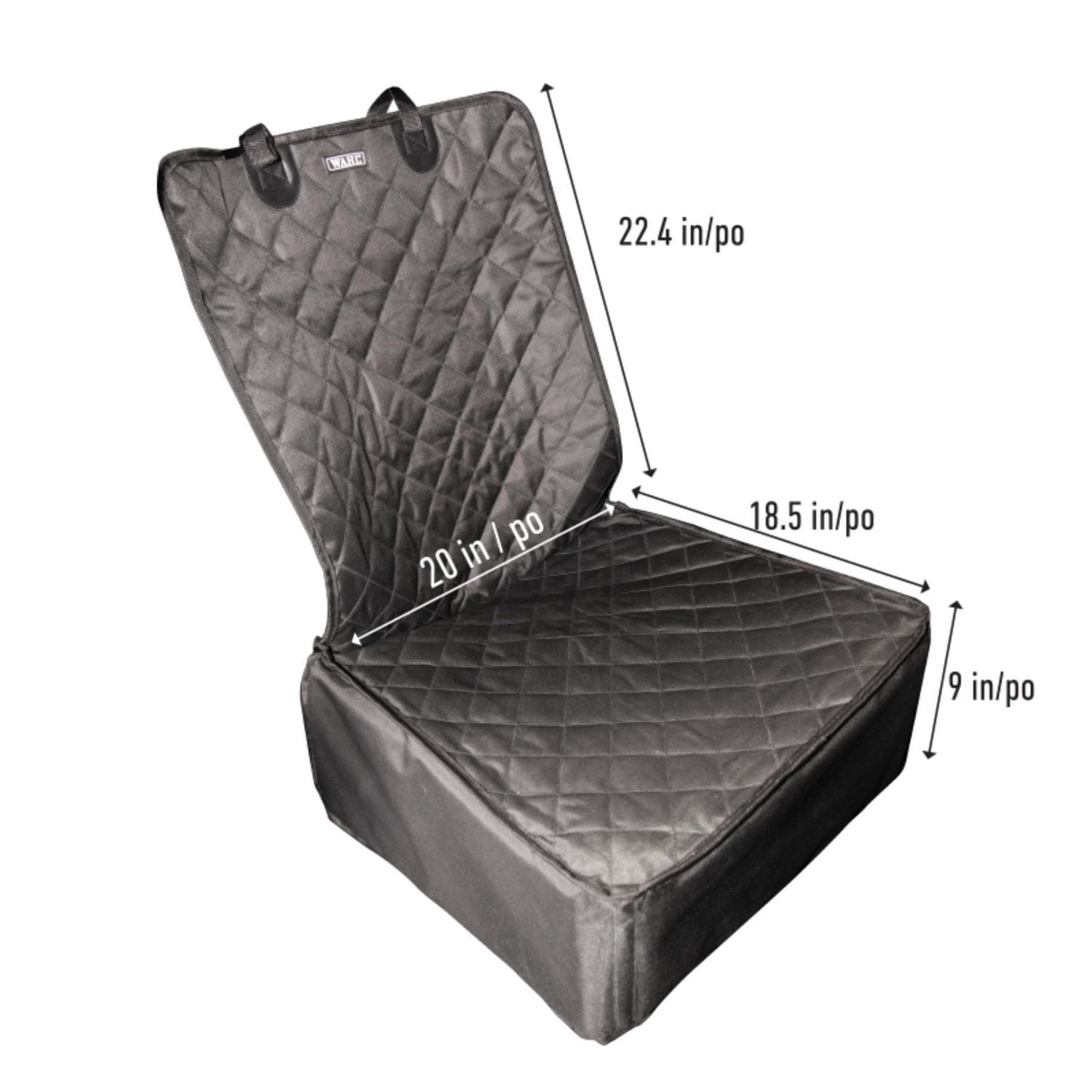 Wahl 2-in-1 Front Car Seat Convertible Dog Cover
