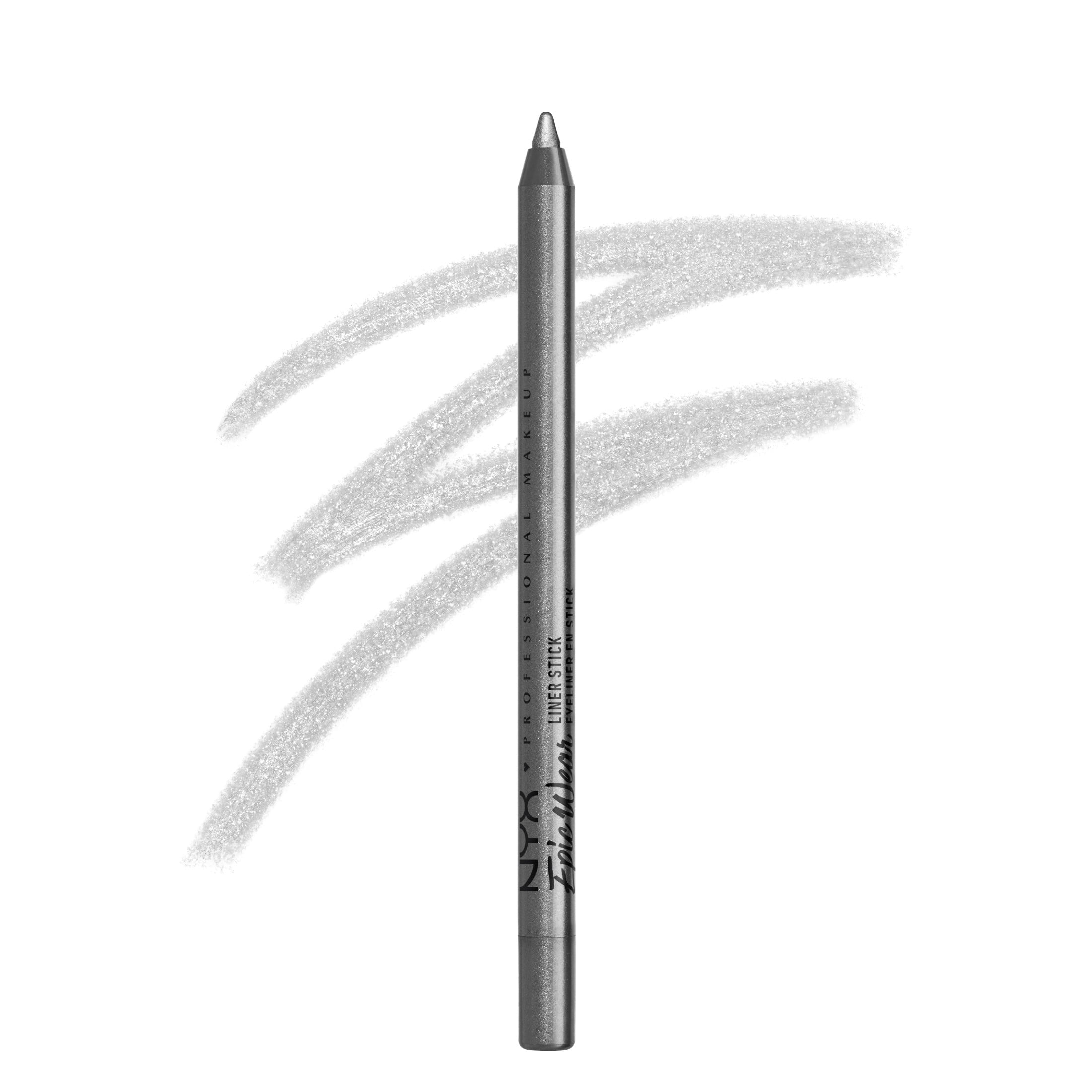 (3 pack) NYX Professional Makeup Epic Wear Liner Sticks, Long-Lasting Waterproof Eyeliner Pencil, Silver Lining, 1 Count