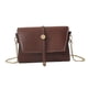 thumbnail image 4 of Bolsos De Hombro De Cuero De Embrague Bolsos De Mujer Bolso De Bandolera Con Cremallera - Ligero Marrón cro Zulema Bolso de mujer, 4 of 7