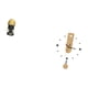 thumbnail image 5 of Estatua de mujer africana,Estante de oficina con estatua de mujer africana,Reloj de pared,Reloj de pared decorativo para baño y dormitorio.,Reloj de pared redondo silencioso y sin tictac,regalo, 5 of 8