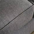 thumbnail image 4 of Furniture of America Crenshaw Contemporary Fabric Nailhead Trim Sofa in Slate, 4 of 7