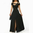 thumbnail image 1 of Styesk Robes pour Femmes Printemps et Été Nouvelle Robe Longue Style Épicé Fille Haute Élasticité Couleur Unie Jupe Robe pour Femmes, 1 of 3