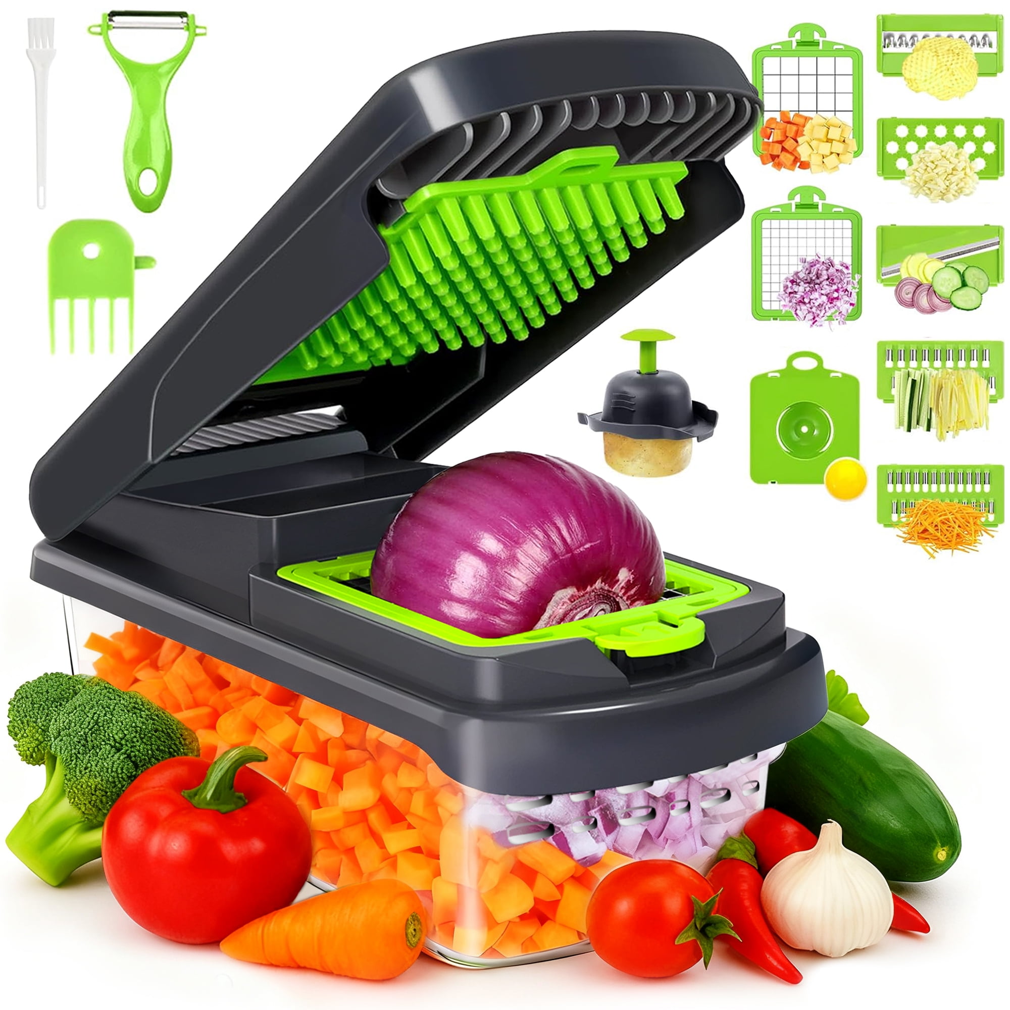 Zyliss Manual Handheld Kitchen Tool, Zick Zick Classic Food