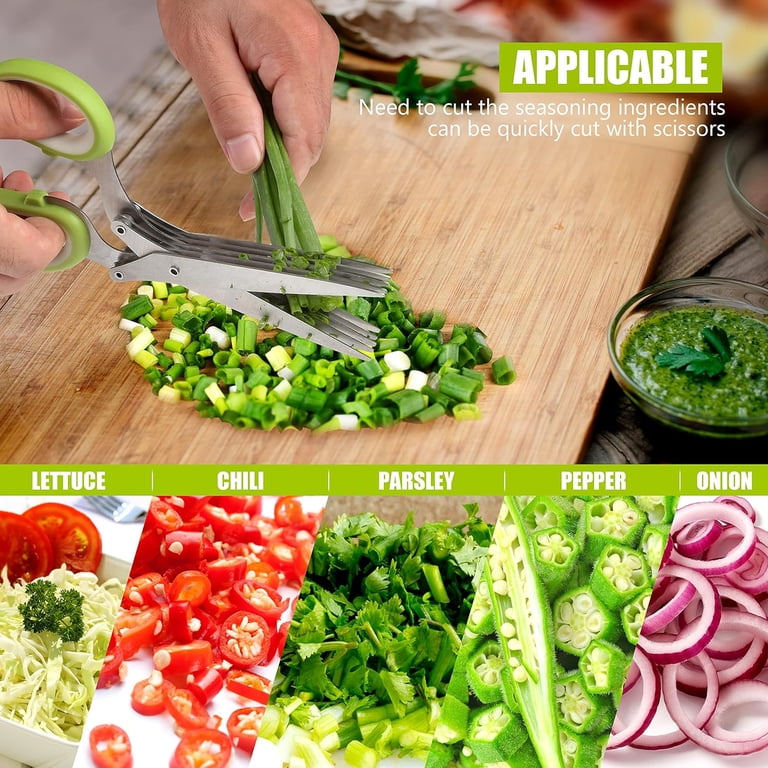 Juyafio Kitchen Shears 2-Pack with Herb Scissors photo 3