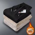 thumbnail image 3 of Pantalones Deportivos Holgados De Forro Polar De Pierna Anch, 3 of 8