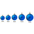 thumbnail image 3 of Bolas de plata claras grandes de 15 cm para decoración de árboles de Navidad, adornos para bodas, fiestas de Navidad para Año Nuevo 2023, decoración del hogar, regalo de Navidad, 3 of 5