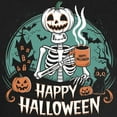 thumbnail image 3 of CafePress - Pumpkin Headed Perk Up Halloween T Shirt Women's Maternity T Shirt - Maternity Dark T-Shirt, 3 of 4