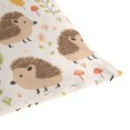 thumbnail image 7 of Cartoon Hedgehog Leaf Throw Pillow Covers Couch Pillowcases Decor for Bed Sofa 18" x 18", 7 of 7