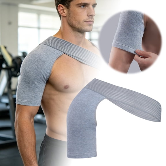 Protective Shoulder Brace For Support And Stabilization – Adjustable Shoulder Support Wrap For Everyday Activities Injury Recovery And Posture Improvement