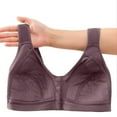 thumbnail image 3 of Women's Fashionable Front Anti Sagging Back Shaping Wireless Bra Casual Everyday Comfort Bra Plus Size, 3 of 6