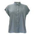 thumbnail image 1 of Blusa Simply Basic para Mujer, Bolsa en Pecho Cuello Verde Talla G, 1 of 4