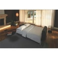 thumbnail image 7 of Enza Home Carino 3-Seater Fabric & Wood Sofa Bed in Dark Gray, 7 of 7