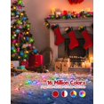 thumbnail image 2 of Luces navideñas Minetom que cambian de color, 66 pies, 200 LED RGB, 2 of 7