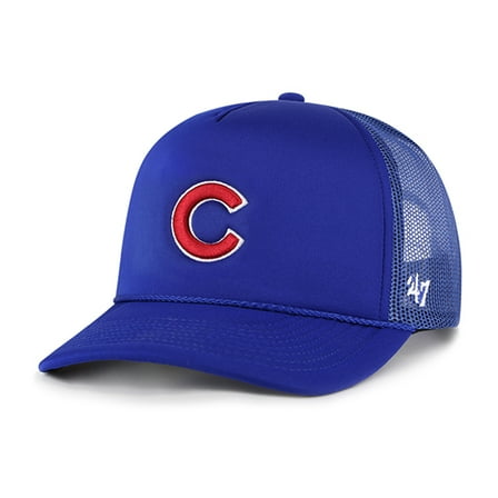 Men's '47 Royal Chicago Cubs Foamo Trucker Snapback Hat