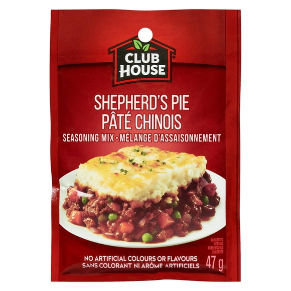 Club House, Dry Sauce/Seasoning/Marinade Mix, Shepherd's Pie, 47g