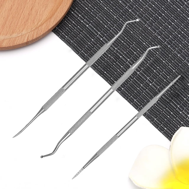 Nail Lifter File Multi-function Nail Cleaning Double-ended Ingrown Toe Correction Lifter File Pedicure Tool Manicure Care
