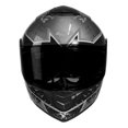 thumbnail image 4 of Casco Abatible Kov Batman Gris DC Comics con LED Certificado DOT, 4 of 5