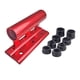 thumbnail image 1 of MTB Bike Car Roof Mount Almacenamiento de Bicicletas Rack de Bloqueo de Horquilla Delantera Liberación Rápida 15x100 / 110mm M12x100mm Eje Pasante Sop - rojo SM SunniMix Portaequipajes para techo de coche de bicicleta, 1 of 8