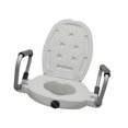 thumbnail image 4 of Asiento elevador para inodoro con tapa, resistente, para discapacitados, para mujeres embarazadas, para discapacitados, para el baño, para personas 6 cm, 4 of 10