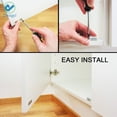 thumbnail image 7 of Deago Magnetic Cabinet & Door Latch / Catch Closures, Shutter Magnets Self Aligning White 1 Set Service, Coffee, 7 of 7