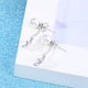 thumbnail image 5 of Pendientes de Perlas Colgantes con Flor En La Espalda y Temperamento Destacado para Mujer, Joyería para Mujer, 5 of 6