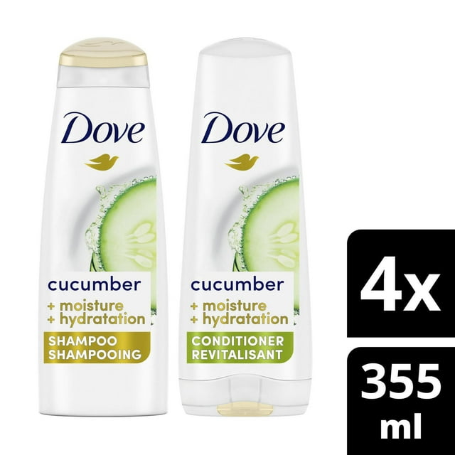 Dove Cucumber + Moisture Shampoo & Conditioner