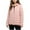 Quilted Jacket - Pink, variant on Xdegoge Lightweight Quilted Jackets for Women Full Zip Hooded Jackets Casual Loose Padded Coat Classic Fall Winter Outdoor Cold Protection Coats with Pockets