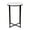 White/Matte Black, variant on Flash Furniture Hampstead Contemporary End Table, White Marble/Matte Black