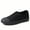 All-Black, variant on Sneakers for Women Men Stretch Canvas Slip-On Sneakers Low Top Casual Shoes Elastic Fit for High Arches Breathable Flat Comfortable Walking Shoes for Daily Travel