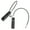 Color:Black, variant on Mini Helmet Lock Anti-theft 4 Digit Password Locks Bike Cable Lock for Scooter Motorcycle Portable Road