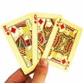 thumbnail image 2 of Aatiutik 24 K Gold Plated Poker Playing Cards Golden Set Of 1 | Playing Cards Are Highly Durable & Long-Lasting | With Much Better Look | Use For Party & Game, Playing Cards, 2 of 3