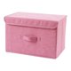 thumbnail image 1 of Wosthever Caja de almacenamiento Contenedores de tienda plegables Cajas domésticas de gran capacidad Manta Zapatos Juguetes Dormitorio Almacenamiento y organización del hogar Rosado, 1 of 6